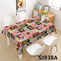 Nappe en PVC de qualité supérieure à imprimé fruits, taille personnalisée disponible, pour salle à manger, hôtel, banquet et événements en extérieur