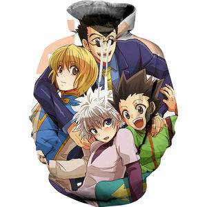 Sweat-shirt à capuche imprimé de dessin animé, personnalisé, dernière conception <span class=keywords><strong>Hunter</strong></span>, pull de bande dessinée <span class=keywords><strong>hunter</strong></span> <span class=keywords><strong>x</strong></span> <span class=keywords><strong>hunter</strong></span> - Product Image 6