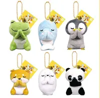 Panda Wishing Doll Koi Doll Mini Pendant Penguin Toy Bag Blessing Plush Bag Keychain