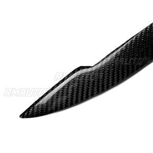 1 paire de couvre-phares en fibre de carbone véritable pour Nissan 200SX S15 1999 2000 2001 2002, accessoires de voiture - Product Image 3