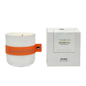 Bougie parfumée Northern Mu en forme de tasse, en cire de soja, aromathérapie, cadeau pour la décoration de la maison - Product Image 4