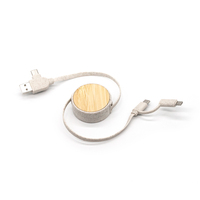 1M Chargeur Multifonction Paille de Blé Câble Usb pour Iphone Câble Téléphone Mobile