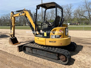 Machinerie de construction, mini-excavatrice sur chenilles Caterpillar d'occasion de 5 tonnes, Cat 305e2 Cr, pompe hydraulique Cat 305e2 Cr, excavatrice - Product Image 6