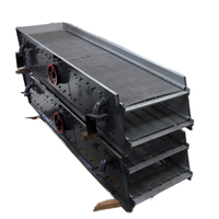 Crible vibrant à double étage pour l'élimination des impuretés, machine de criblage minier, garantie 1 an, prix direct usine