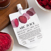 Pochette à bec en papier kraft recyclable et écologique OEM ODM Sac de recharge pour shampoing, lotion de soin de la peau personnelle Pochettes d'emballage pour liquides