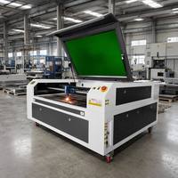 Machine de gravure et de découpe laser CNC refroidie par eau 1080 CO2 80W/100W/130W/150W pour verre, cuir, pierre, caoutchouc, bois, MDF