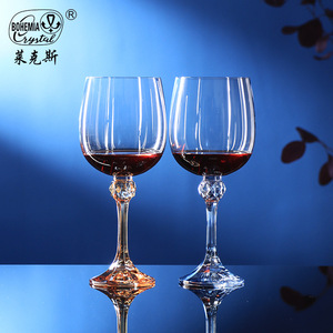 Juliet Style Red Wine Glass Gift Box 340ml Lead Free Crystal European Design For Wedding Adults Set - Product Image 3