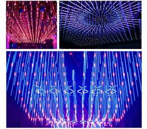 360 độ DMX sao băng <span class=keywords><strong>3D</strong></span> RGB ống Led pixel sao băng <span class=keywords><strong>starfall</strong></span> ống đèn cho Disco buổi hòa nhạc sân khấu ánh sáng nền - Product Image 6