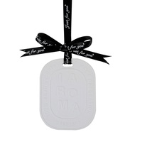 Pendentif diffuseur d'arômes en pierre de diatomite Camellia Reticula Rouge pour armoire domestique, sachet parfumé suspendu