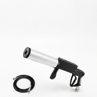 Pistolet à fumée CO2, machine à fumée à glace sèche, pistolet à colonne d'air CO2 portable 50W 8-10M, corps en aluminium, pour effets de scène, DJ, fêtes, clubs, bars, location