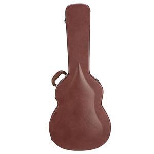 กล่องใส่เครื่องดนตรีทำจากไม้ทำจากไม้ทำจากหนังทรงโดมกันความชื้น - Product Image 3