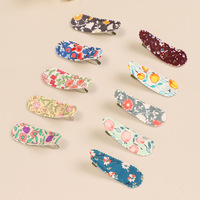 Pinces à cheveux en tissu, couverture, Appliques, vêtements, fournitures de couture, bricolage, clips pour cheveux, nœud, patchs décoratifs
