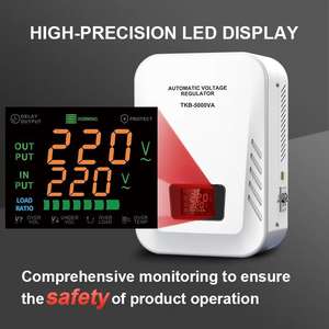 Оптовая продажа высокое качество Заводская цена реле типа однофазный TKB-10KVA 15KVA автоматический регулятор напряжения/Стабилизатор - Product Image 2