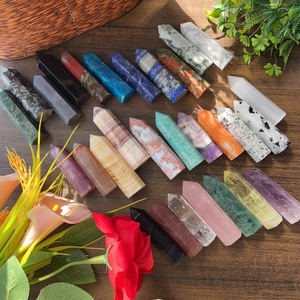 Factory Price Wholesale Gemstone Healing Crystal Points Tower <strong>Natural</strong> Mixed Crystal Quartz Point For Fengshui Decoration