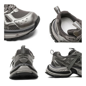 Zapatillas Deportivas para Hombre y Mujer - Calzado Casual de Otoño Transpirable, de Moda y Popular, Estilo Dad Shoes con Suela Gruesa y Aumento de Altura, con Cordones - Product Image 3
