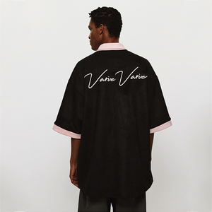 เสื้อยืดผู้ชายไซส์ใหญ่ ผ้าฝ้ายถัก 100% ระบายอากาศดี แขนสั้น เหมาะสำหรับออกกำลังกาย สกรีนโลโก้ได้ ติดกระดุม ลายตัวอักษร สไตล์ลำลอง - Product Image 5