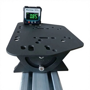 Panel de soporte de volante para equipo de juego ajustable con montaje de palanca de cambios para Simulador de carreras, configuración de marco de cabina de juego - Product Image 1