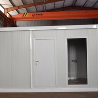 Toilettes mobiles extérieures personnalisées à bas prix, conteneur public avec salle de bain, toilettes portables et salle de douche à vendre