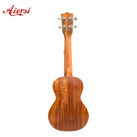 Ukulélé de concert Aiersi 24 pouces tout bois de Koa, instruments à cordes, vente chaude de notre usine chinoise
