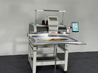 Nouvelle machine à broder informatisée à tête unique 12 aiguilles BL-1201E, grande vitesse, 500x800mm, 1200 tr/min, pour usage domestique