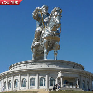 ประติมากรรมม้าจีนจักรพรรดิ์เช็นกีส คาน ขนาดใหญ่ ทำจากสแตนเลส ยี่ห้อ YOUFINE <span class=keywords><strong>ส</strong></span>ำหรับตกแต่งภายนอกอาคาร <span class=keywords><strong>ส</strong></span>ถานที่<span class=keywords><strong>ส</strong></span>ำคัญทา<span class=keywords><strong>ง</strong></span>ประวัติศาสตร์ หรือลานกว้าง - Product Image 4