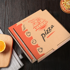 Vente en gros fournisseur <span class=keywords><strong>de</strong></span> boîtes à pizza 6 7 8 9 10 11 12 14 16 18 pouces boîtes à pizza en papier personnalisées boîtes à pizza - Product Image 3