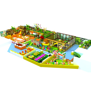 Area Giochi Morbida per Bambini a Tema Animali della Giungla, Sicura e Interattiva, Multi-Modulo per Scuole, Centri Commerciali e Famiglie - Product Image 2