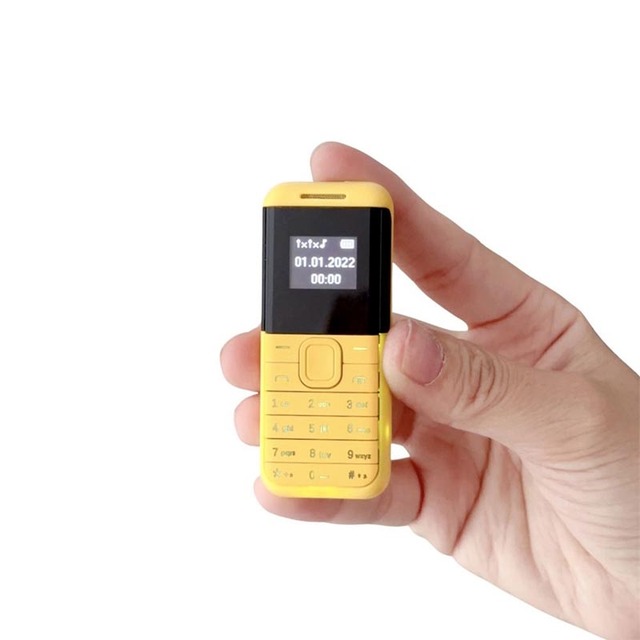 BM222 Super Mini Mobile Phone 2 SIM Cards Dialer Magic Voice Auto Call Recorder 2G Small Button Backup Cellphone