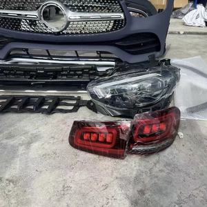 Nouveaux phares avant/arrière, feux arrière, pare-chocs avant/arrière FUXIN <span class=keywords><strong>Mercedes</strong></span>-Benz GLC300 GLCW253 16-19, mises à niveau sans perte, 22 Sports <span class=keywords><strong>AMG</strong></span> - Product Image 2