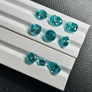 Gemme <span class=keywords><strong>Paraiba</strong></span> da Laboratorio Taglio Cuscino Ovale Rotondo Esagonale Pera Principessa Pietre Blu <span class=keywords><strong>Paraiba</strong></span> - Product Image 3