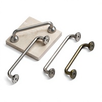 Poignées de meuble en alliage de zinc au design classique et épuré, poignées de tiroir pour quincaillerie de porte de meuble de style traditionnel personnalisé