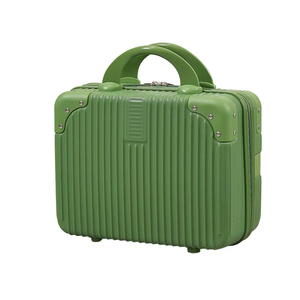 Chine Fabricant 14 Pouces Simple Cosmétique <span class=keywords><strong>Vanity</strong></span> Case Léger Portable Duarale ABS Cosmétique Sac Carry on <span class=keywords><strong>Valise</strong></span> - Product Image 1
