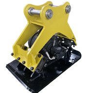 Compacteur de plaques hydraulique haute performance avec fixation pour excavatrice pour travaux de construction et de pipeline