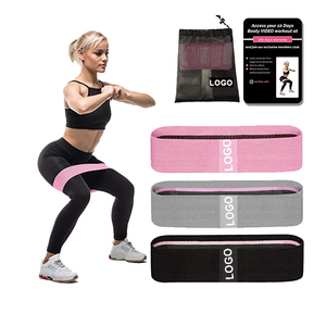 ゴム制ヒップチューブ抵抗バンド脚用ヒップブーツバンドセット - Product Image 1