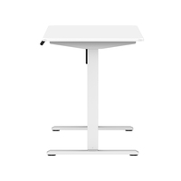Bureau moderne pour la maison et le bureau, table électrique réglable en hauteur, cadre de bureau à moteur unique pour position assise ou debout