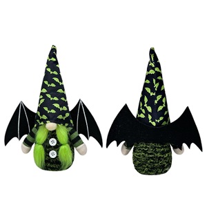 Décorations de gnomes d'Halloween, figurine de Rudolph sans visage, ornements de décoration de maison pour les fêtes, ornements de chauve-souris - Product Image 2