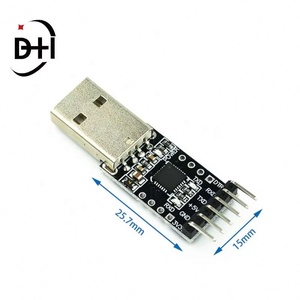 Módulo USB 2.0 a TTL de 6 Pines CP2102, Módulo de Puerto Serie UART de 5 Pines Rojo CP2102 - Product Image 5