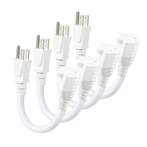 US Certificated 18awg Extension <b>Cable</b> Eu Mains Extension <b>Cable</b> Distributed Outlet Us Garden 10a 110v <b>Power</b> <b>Cable</b> - Product Image 2