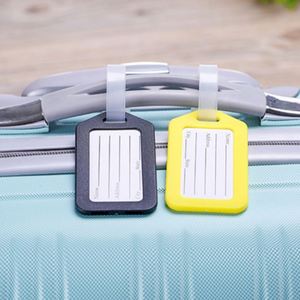 Étiquettes de bagage personnalisables en PVC, breloques pour chaussures, étiquettes nominatives de voyage, étiquettes de sac à dos, accessoires pour valises - Product Image 3