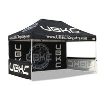 Tente de camping en toile personnalisée la plus vendue, avec murs et logos sur mesure, taille ajustable, tente à auvent résistante aux chocs