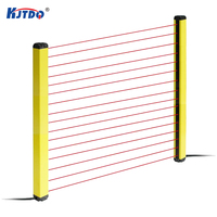 KJT Factory vend des grilles de protection des bras standard, espacement axial de 10/20/30/40 mm, capteur de rideau lumineux de sécurité pour ascenseur infrarouge