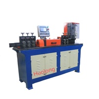 Machine de redressage et de coupe automatique à grande vitesse pour fil d'acier GTZ3.0-5.0, usine