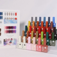 Lot de 66 vernis à ongles gel UV couleur, sans cuisson, séchage rapide, longue tenue, nude, végétalien, écologique, DIY, vente en gros, commerce international