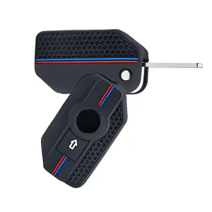 Funda de silicona para llave remota, llavero, carcasa protectora para <span class=keywords><strong>BMW</strong></span> K <span class=keywords><strong>1600</strong></span> B <span class=keywords><strong>GT</strong></span> GTL R 1250 GS Adventure S1000 R XR <span class=keywords><strong>2021</strong></span> 2022 - Product Image 4