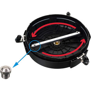 <span class=keywords><strong>Nettoyeur</strong></span> haute pression <span class=keywords><strong>rotatif</strong></span> NBT, construction en plastique, 8 MPa >1500W, <span class=keywords><strong>nettoyeur</strong></span> <span class=keywords><strong>vapeur</strong></span>, garantie 1 an - Product Image 4