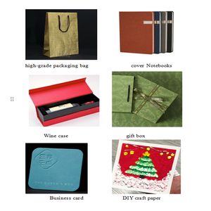 Papier gaufré Vente chaude Bleu Café Gris Papier texturé coloré Papier nacré de diverses couleurs - Product Image 3