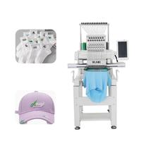 Numérique 9 12 15 aiguilles multi usage cap hat machine à coudre plate machines à broder à tête unique avec prix
