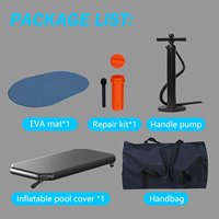 Icegalax nouveau bain de glace baignoire fitness baignoires de récupération incliné gonflable froid plongeon pour refroidisseur