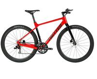 GRAVEL-X Vélo de Gravel en Carbone RS-24 vitesses, Freins à Disque Hydrauliques, Roues en Aluminium, Guidon en Carbone, Suspension Avant, Vélo de Course Tout-Terrain