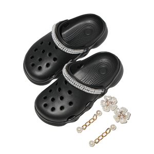 EVA çocuk papatya takılar ile takunya | Nefes kaymaz kayma-on bahçe ve kızlar ve erkekler için plaj ayakkabısı | Tüm sezon ayakkabı - Product Image 3